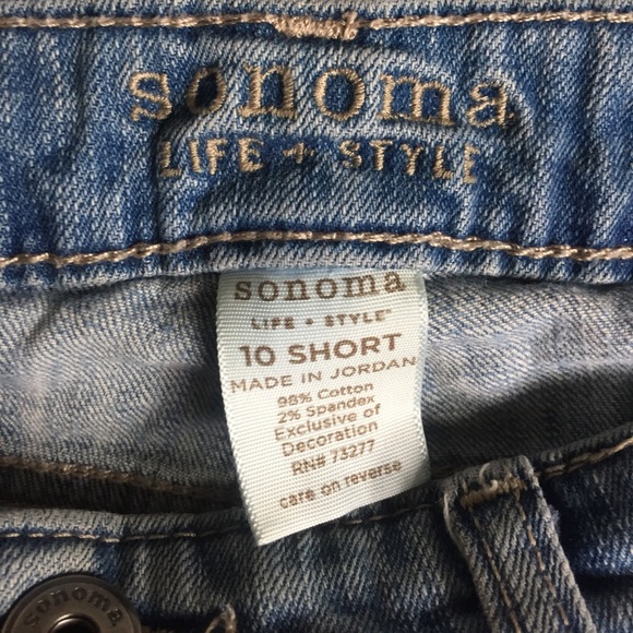 Sonoma Jeans Size 10 Short - Picture 2 of 8